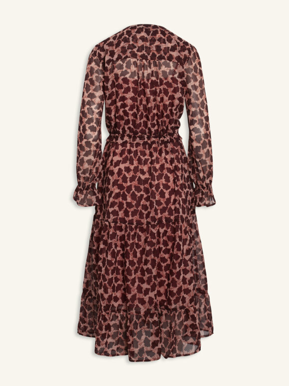 Love & Divine - LD Love528 Dress Plum/leaf