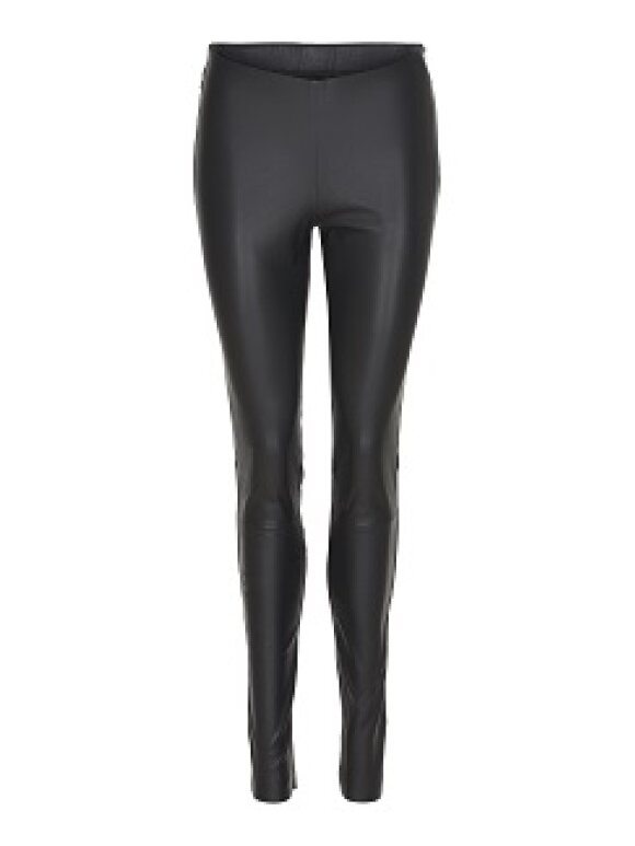 Notyz - Leggings with saddle back Blac