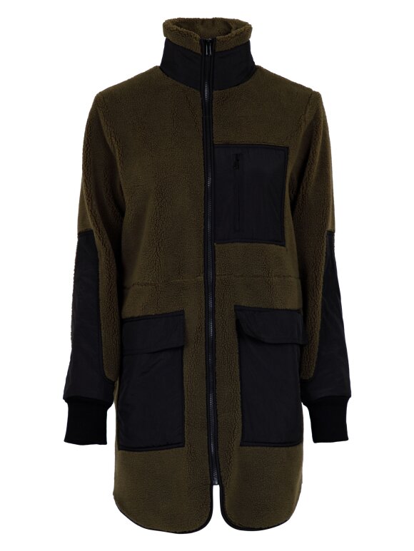 Neo Noir - NN Flake Teddy Jacket Army