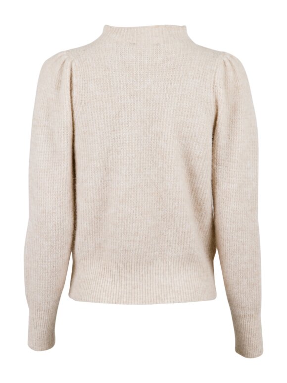 Neo Noir - NN Marlia Knit Blouse Sand