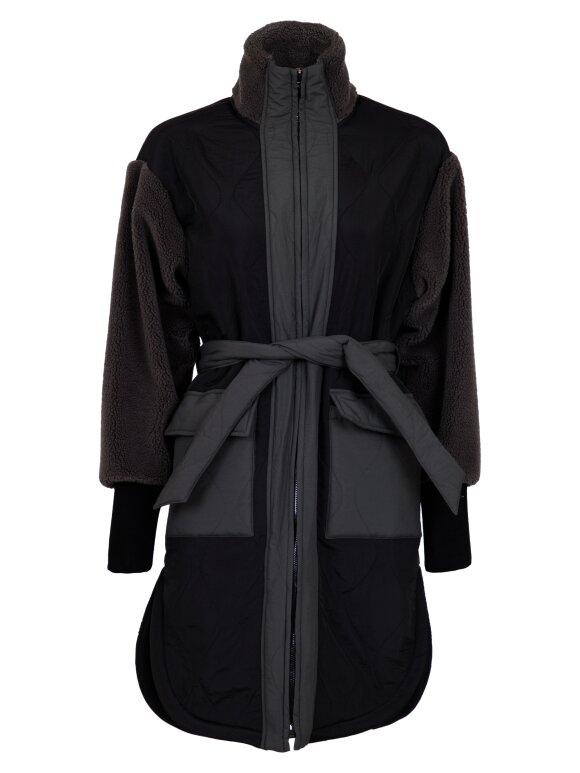 Neo Noir - atomic Teddy Jacket Antracit