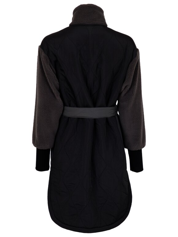 Neo Noir - atomic Teddy Jacket Antracit