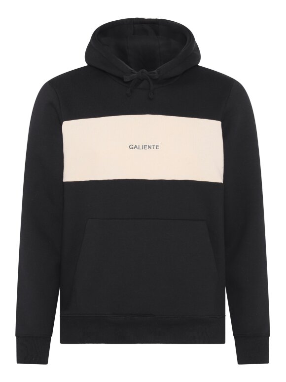 Galiente - Hoodie Black Beige