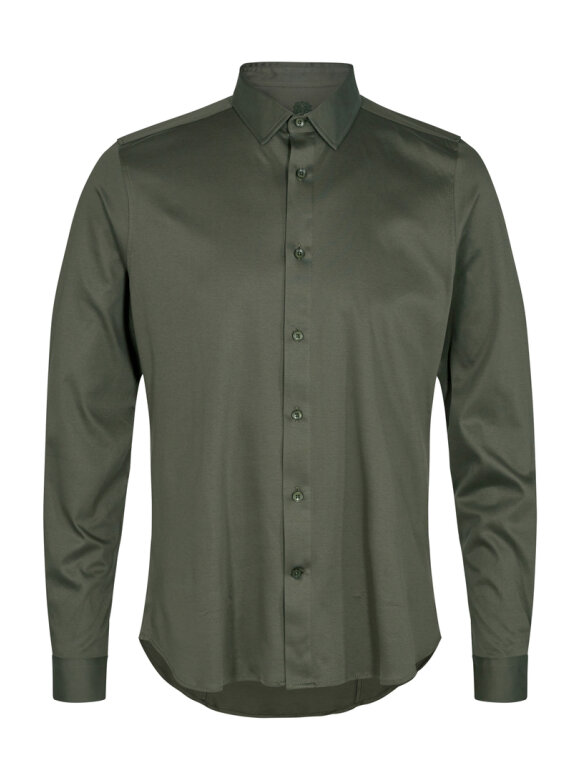 Mos Mosh Gallery - MMG Marco Jersey Shirt Army
