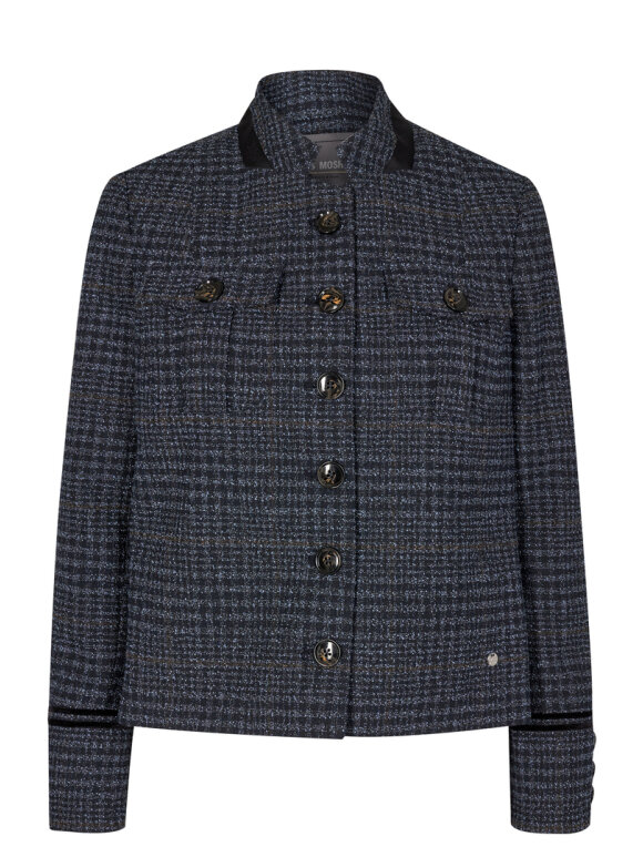 Mos Mosh - MM Selby Boucle Jacket Navy