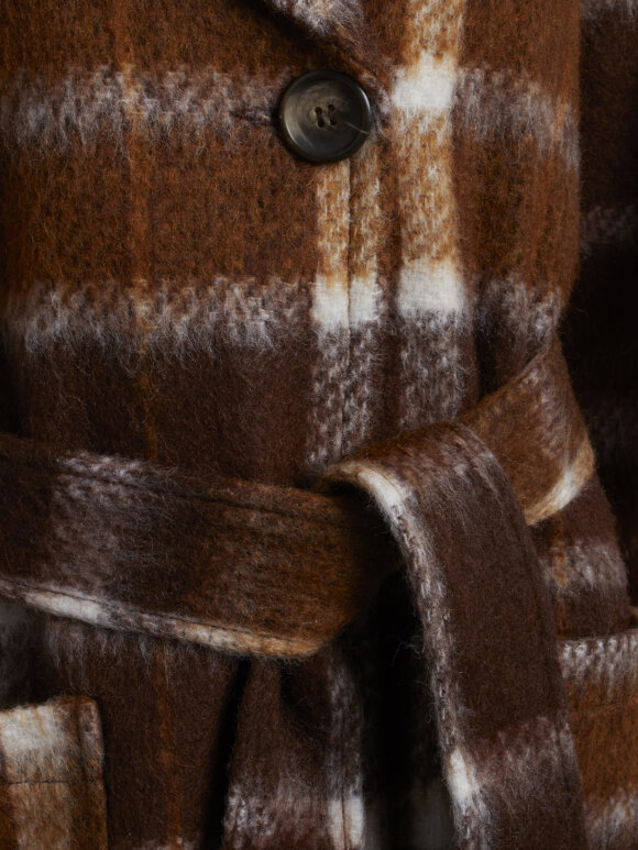 Love & Divine - LD Love472 Jacket Brown Check