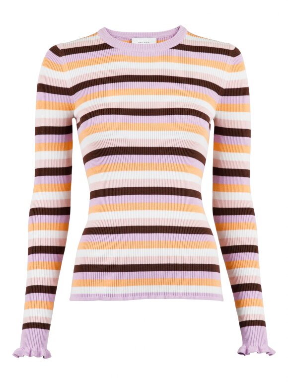 Neo Noir - Nelle Mini Stripe Blouse