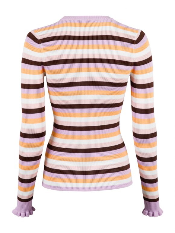 Neo Noir - Nelle Mini Stripe Blouse