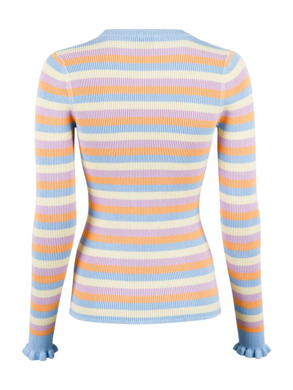 Neo Noir - Nelle Mini Stripe Blouse