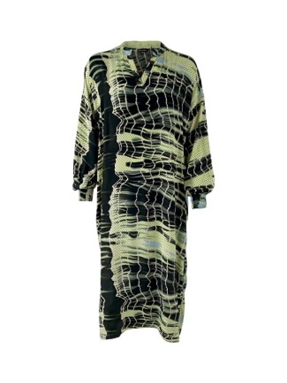Black Colour - Pixi Batik Kaftan Dress