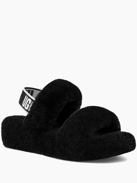 UGG Dame - W OH YEAH BLK