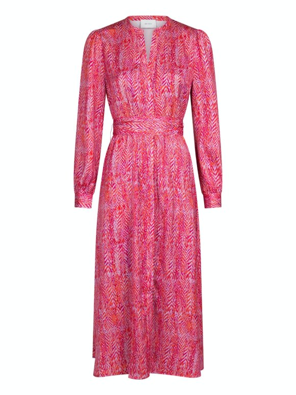 Neo Noir - Cilian glow dress pink