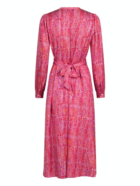Neo Noir - Cilian glow dress pink