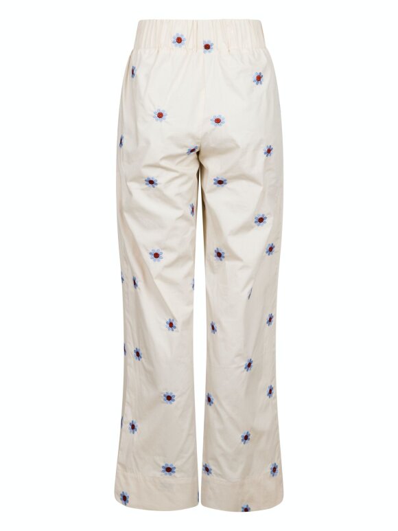 Neo Noir - Winnie deco flower pants sand