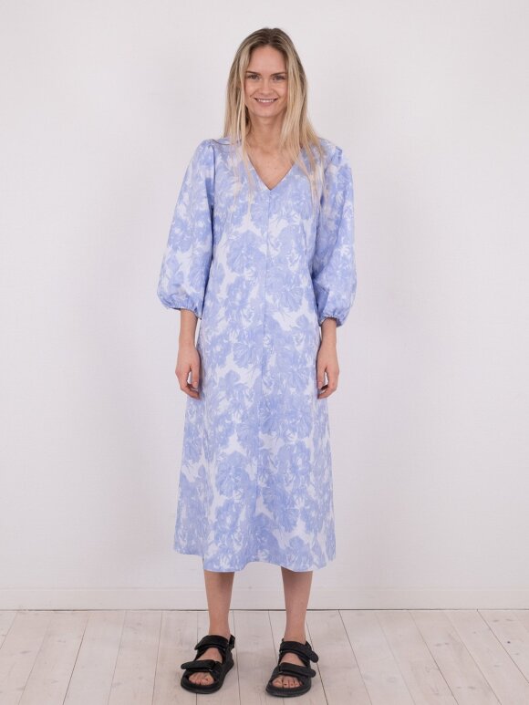 Neo Noir - Delfina dress light blue