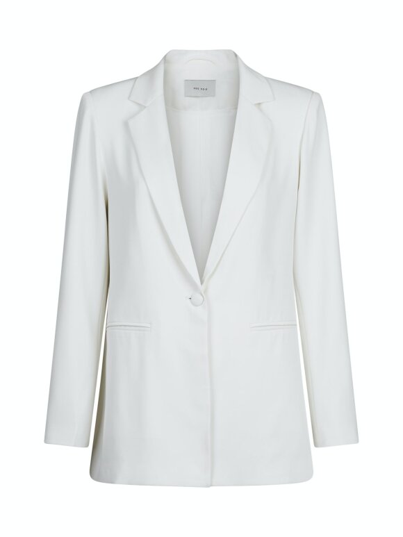 Neo Noir - Avery Solid Blazer White