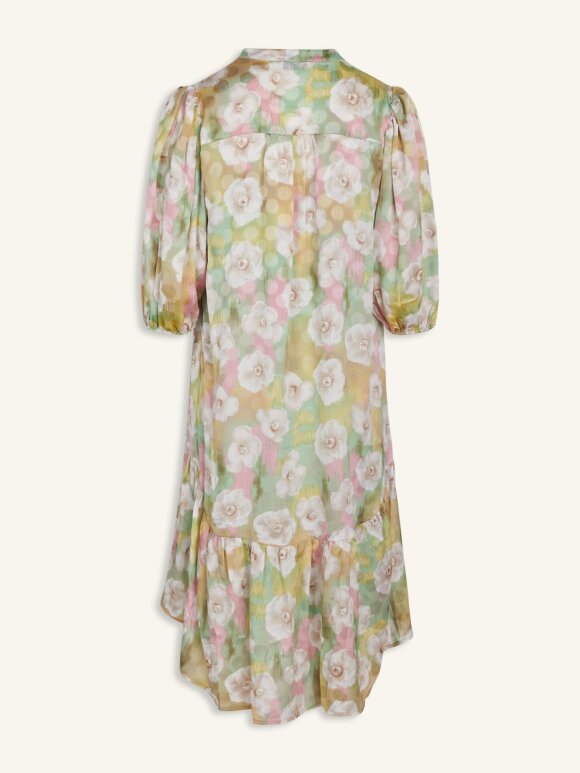Love & Divine - Love460-3 Dress green flower