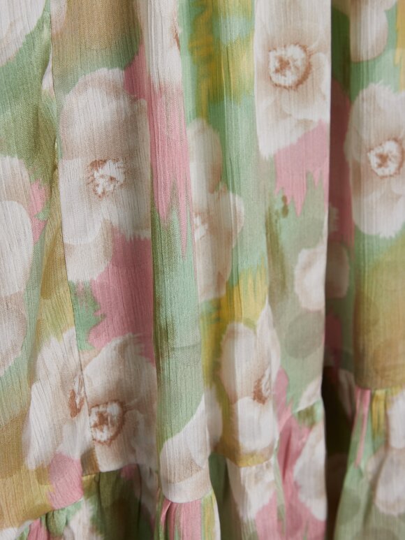 Love & Divine - Love460-3 Dress green flower