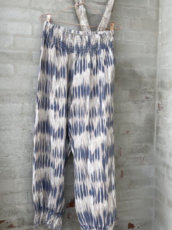 Cabana Living - Pants Batik Blue/beige