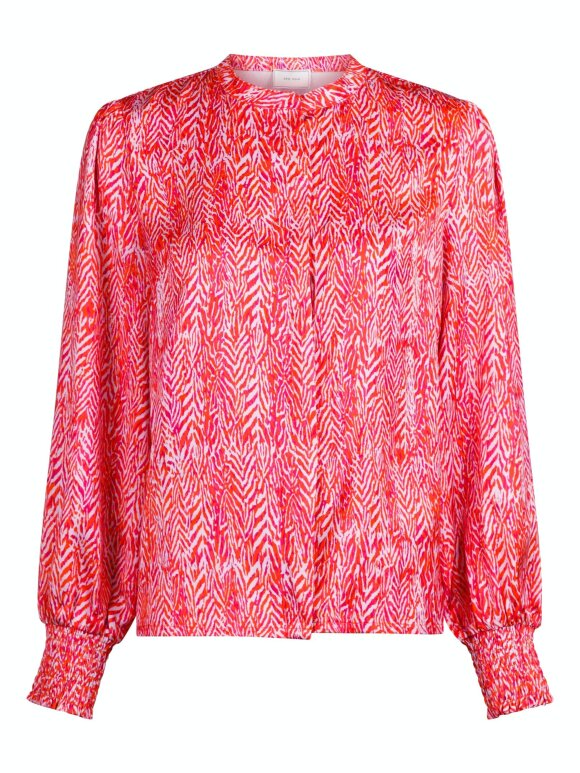 Neo Noir - Kala Ditsy Glow Blouse Pink