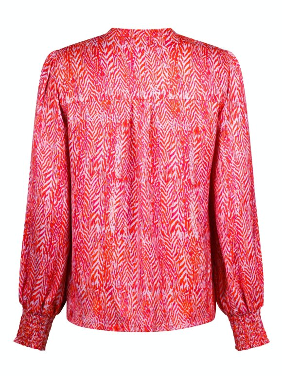 Neo Noir - Kala Ditsy Glow Blouse Pink