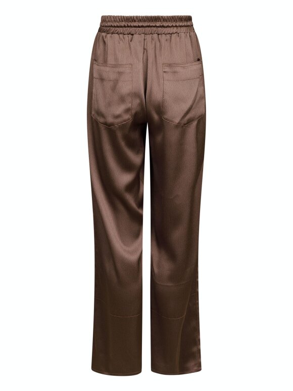 Neo Noir - Kuli crepe satin pants dusty b