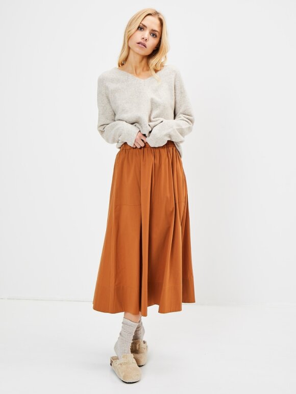 La Rouge - Vilma skirt roasted pecan