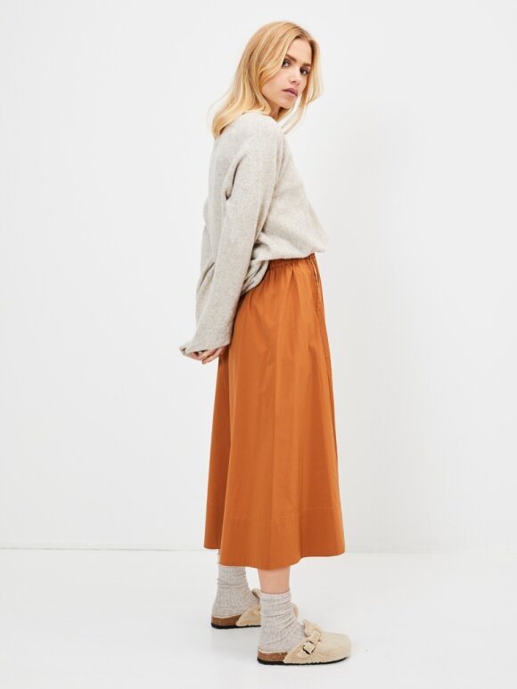 La Rouge - Vilma skirt roasted pecan