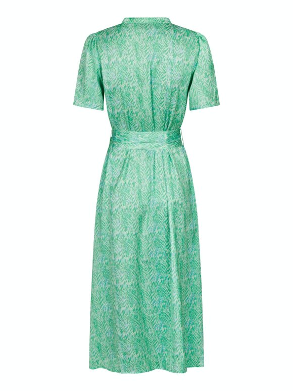 Neo Noir - Lane Ditsy Glow Dress/ Green