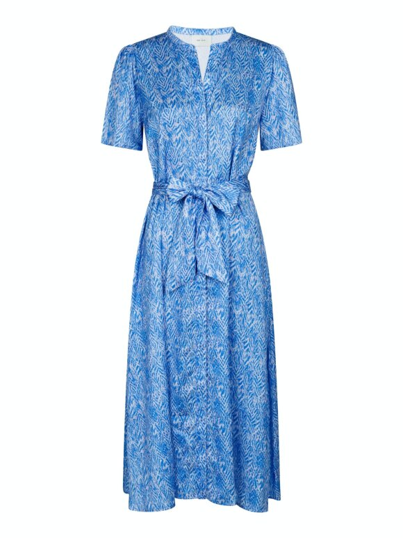 Neo Noir - Lane Ditsy Glow Dress/ Blue