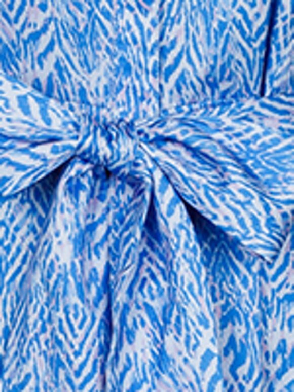 Neo Noir - Lane Ditsy Glow Dress/ Blue
