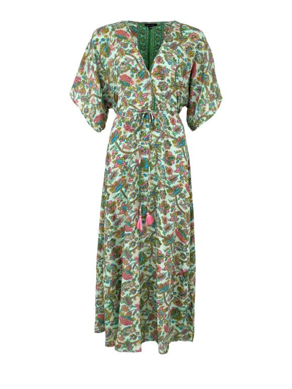 Black Colour - BCLuna long dress - Green