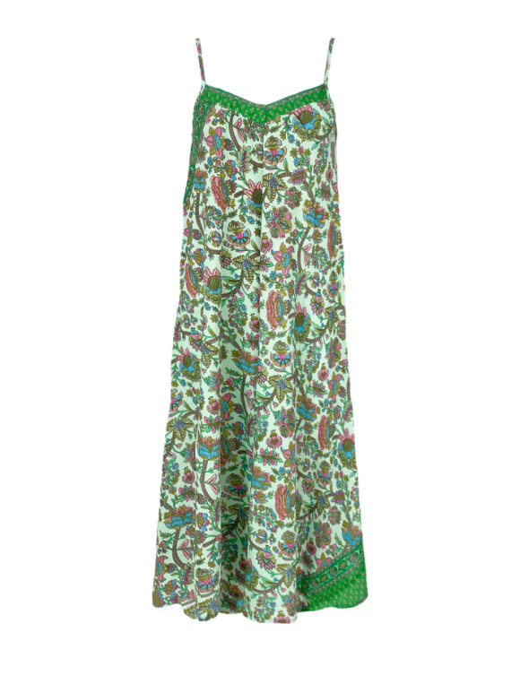 Black Colour - BCLuna Vea Strapdress - Green