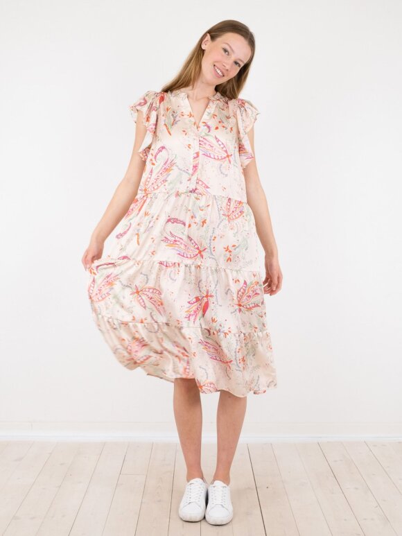 Neo Noir - Darley Exotic Flower dress