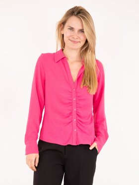 Neo Noir - Christy Crepe shirt - fuchsia