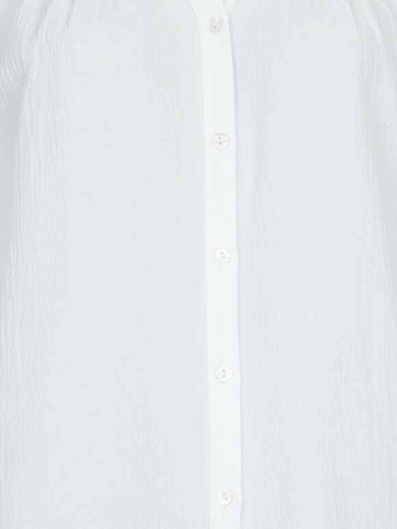 Neo Noir - Camisa Solid blouse - Off whit