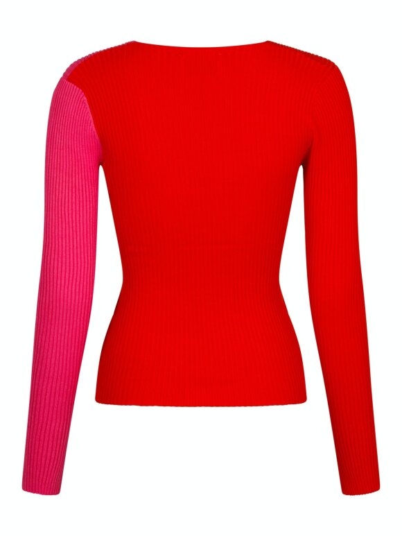 Neo Noir - Italy Mix Knit Blouse