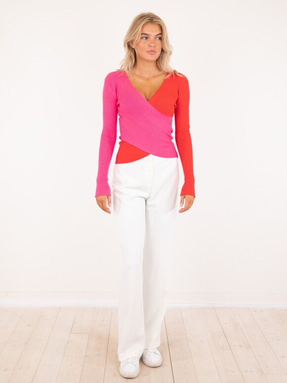 Neo Noir - Italy Mix Knit Blouse