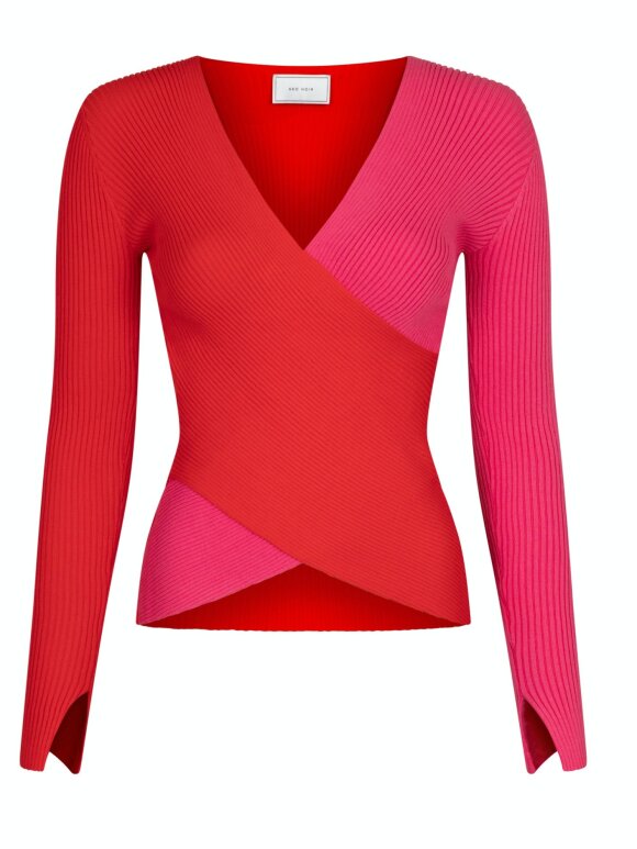Neo Noir - Italy Mix Knit Blouse