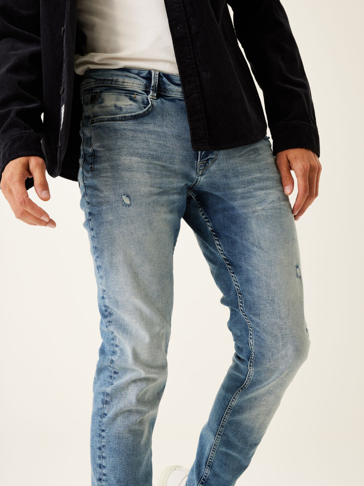 flydende Måne Vejrtrækning Nørrebro Randers - Herre - Jeans - Garcia - Rocko Slim Fit Jeans