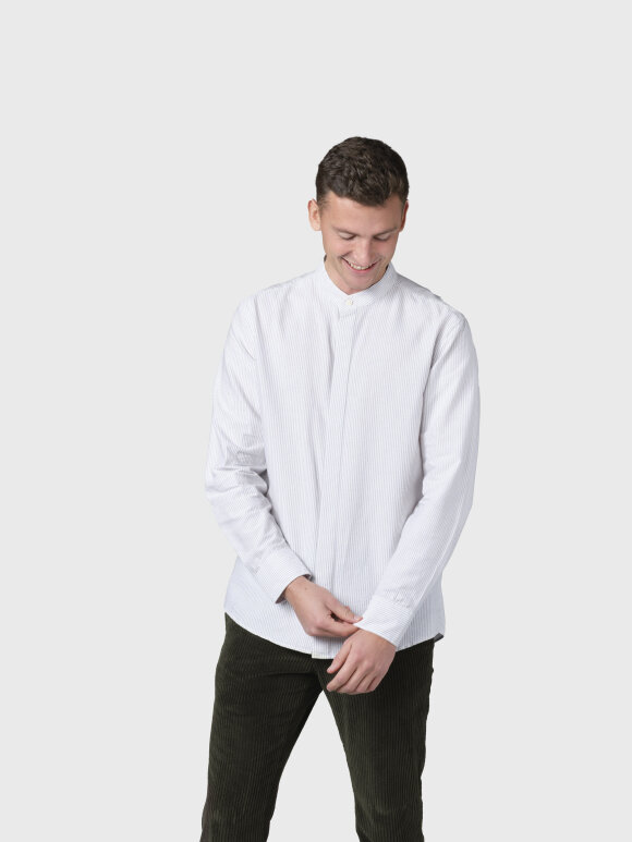 Klitmøller Collective - Simon stribet skjorte