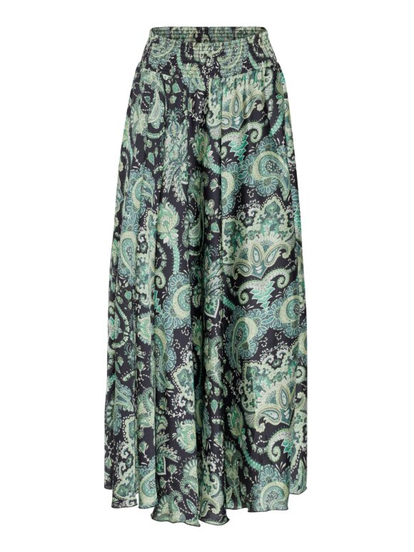 Karmamia - Savannah Skirt - emerald Paisl