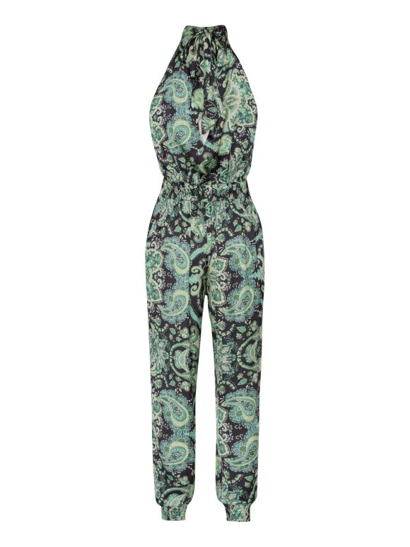 Karmamia - Lennox Jumpsuit - emerald pais