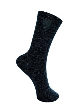 Black Colour - BCLurex Sock - black Graphite