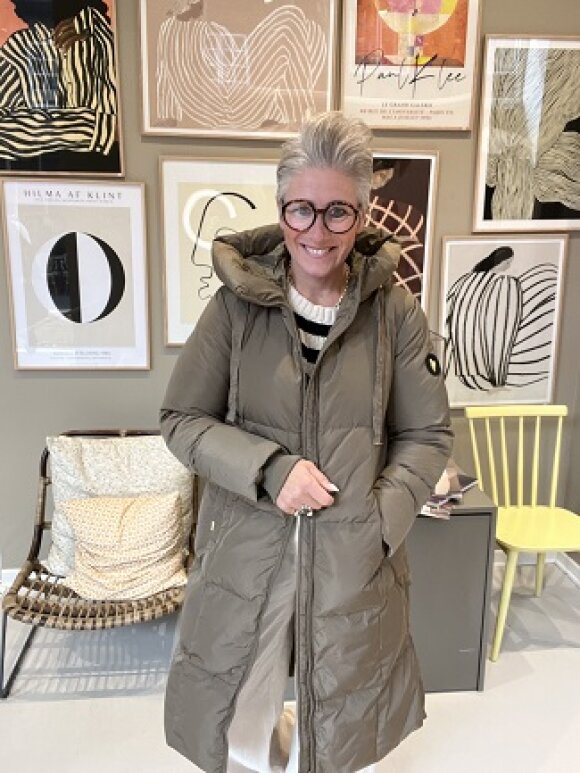 Mos Mosh - Nova Square Down Coat C. Green