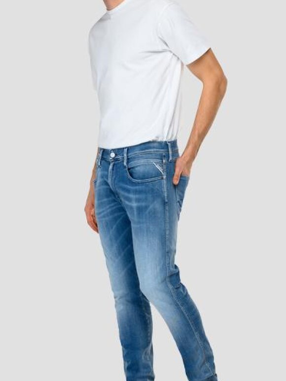 Replay - Hyperflex white shades jeans