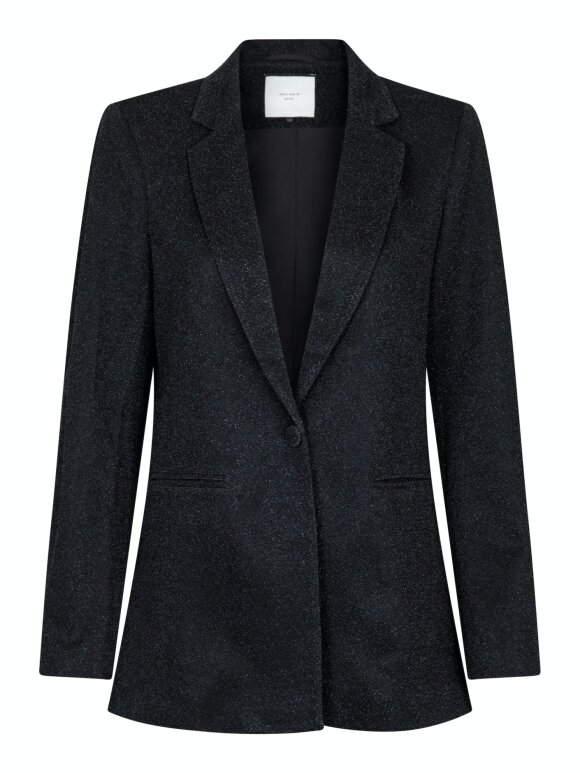 Neo Noir - Avery Glitter Blazer black