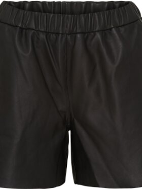 Notyz - Leather Shorts - black