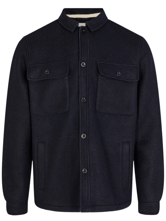 Anerkjendt - Aklion Bolied wool overshirt