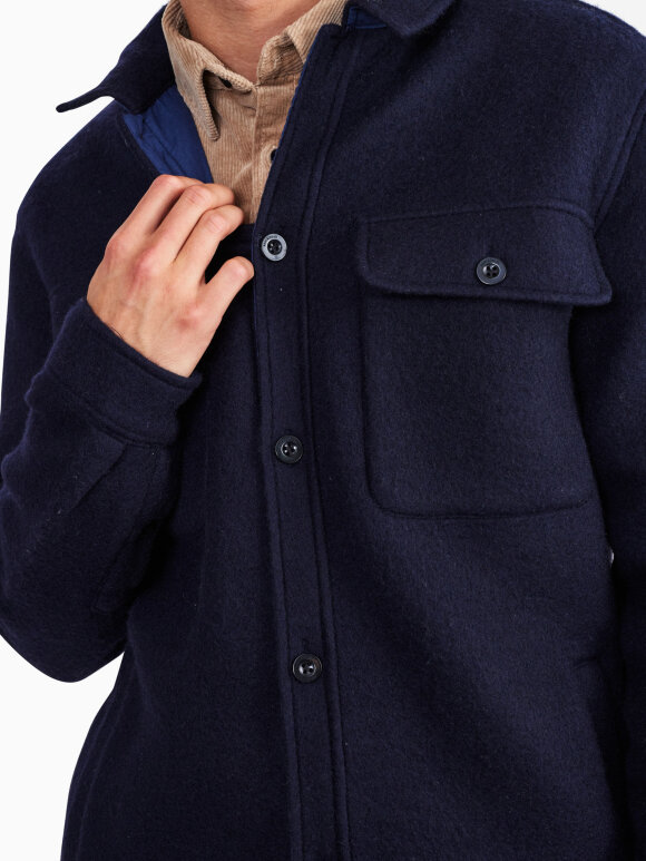 Anerkjendt - Aklion Bolied wool overshirt